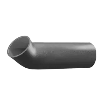 Отвод с удлиненной стороной 45° KML DN 70х45