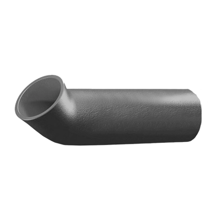 Отвод с удлиненной стороной 45° KML DN 70х45