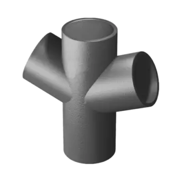 Крестовина 45° KML DN 100х100х100х45