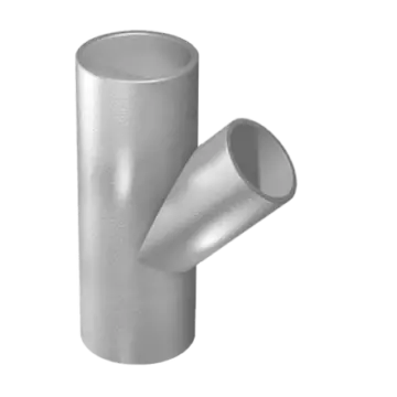 Тройник косой переходной 45° BML DN 70х50х45